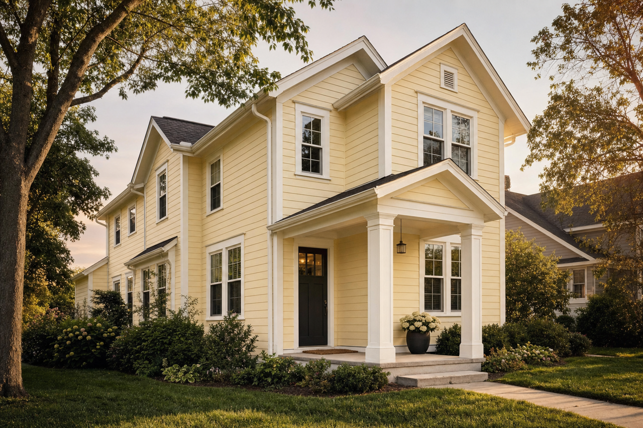 America's Heartland by Benjamin Moore on exterior