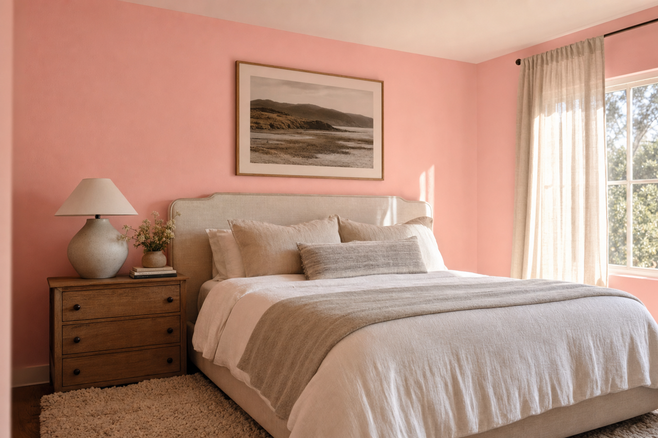 Light by Benjamin Moore on interiors