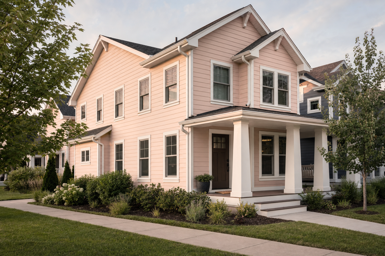 Desert Travels by Valspar on exterior