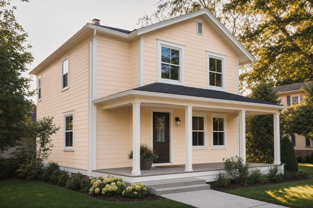 Santa Fe Spirit by Valspar on exterior