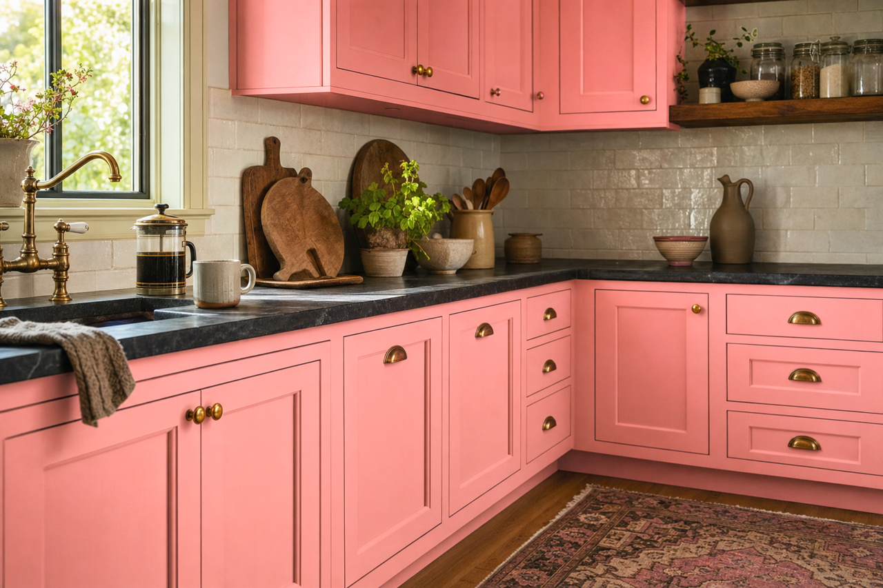 Full by Benjamin Moore on cabinets