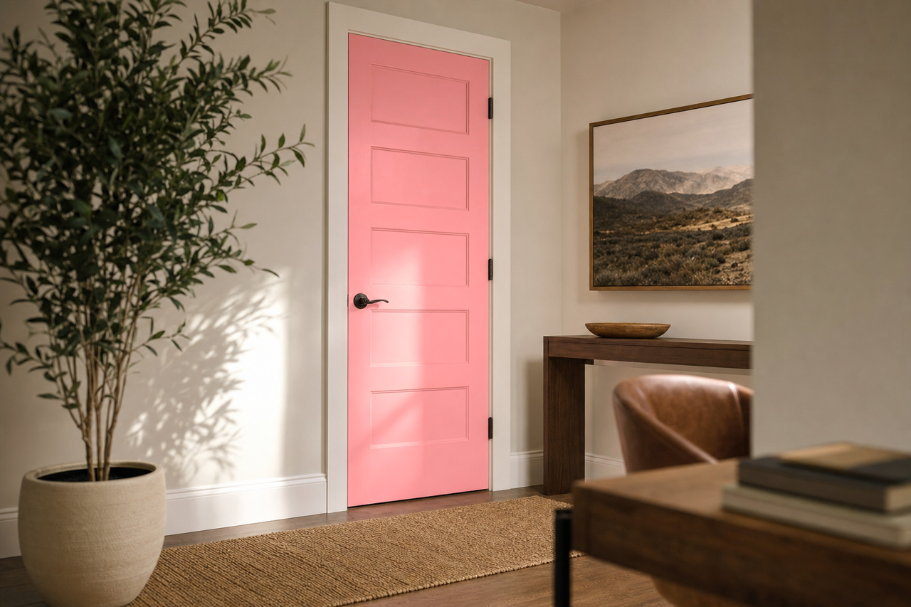 Full by Benjamin Moore on interior-doors
