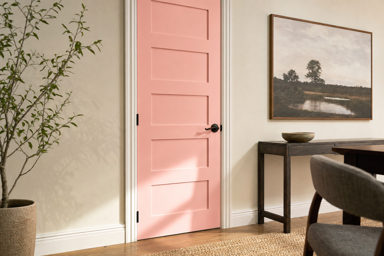 Country by Benjamin Moore on interior-doors