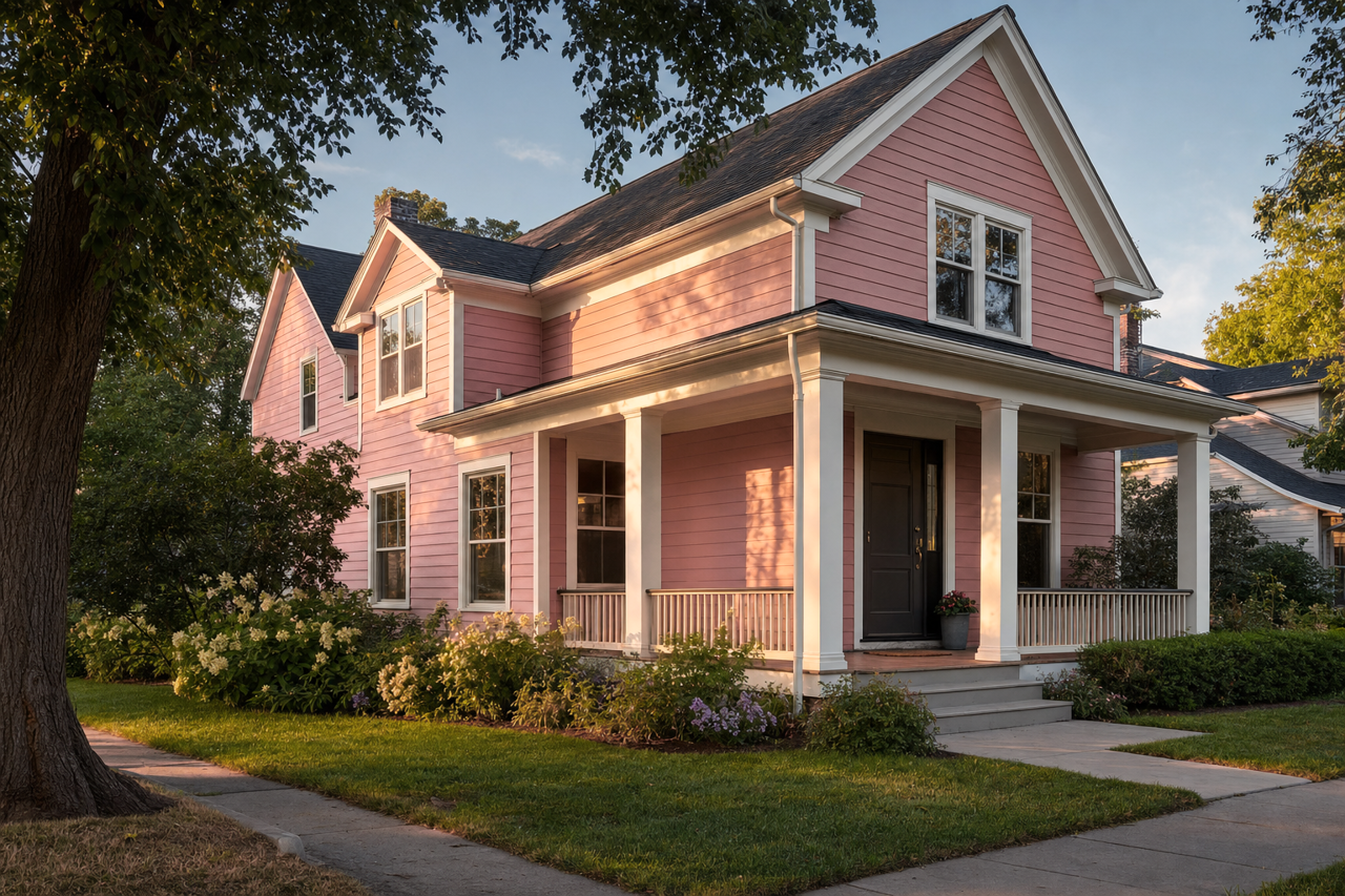 Field of Flowers by Valspar on exterior