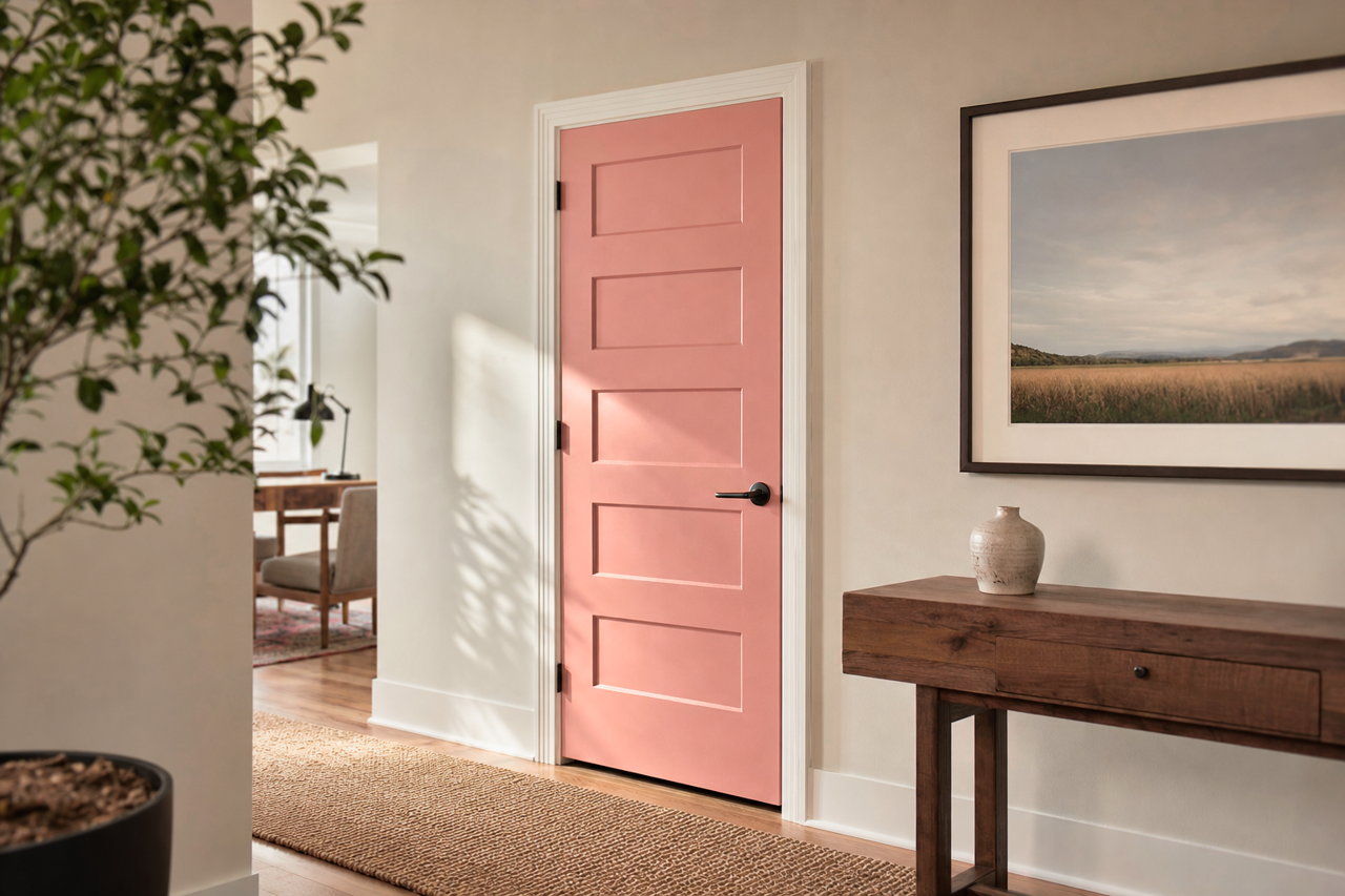 Field of Flowers by Valspar on interior-doors