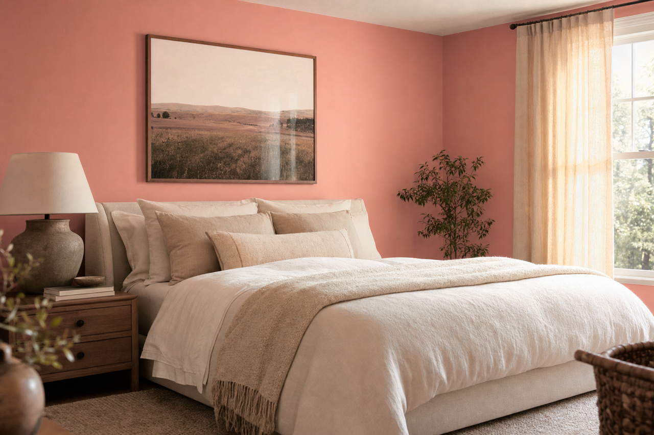 Field of Flowers by Valspar on interiors