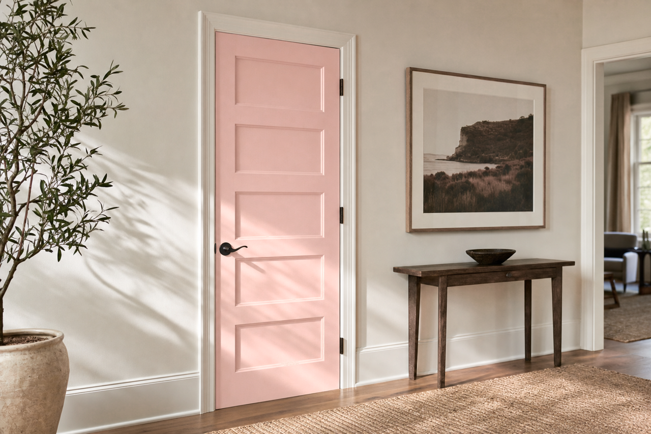 Semi-Precious by Valspar on interior-doors