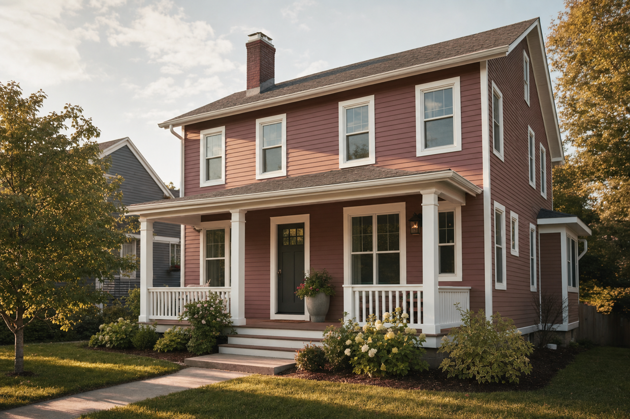 November Foliage by Valspar on exterior