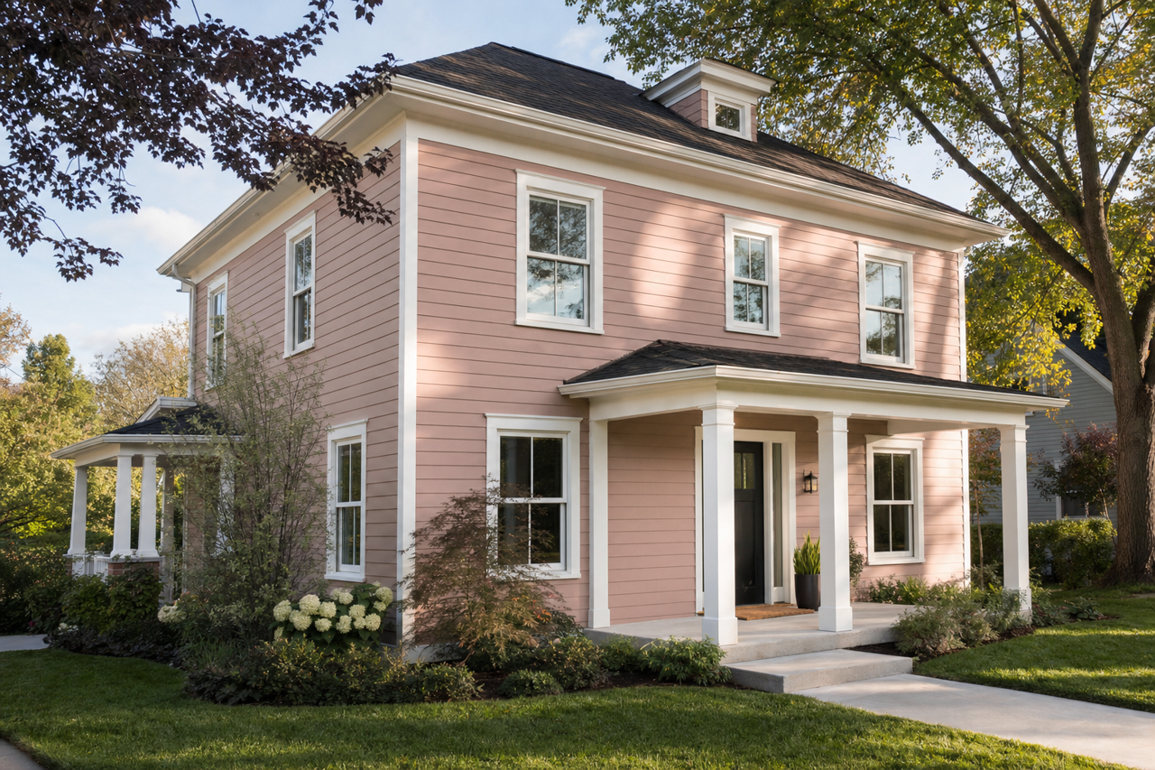 Opaque Cocoa by Valspar on exterior