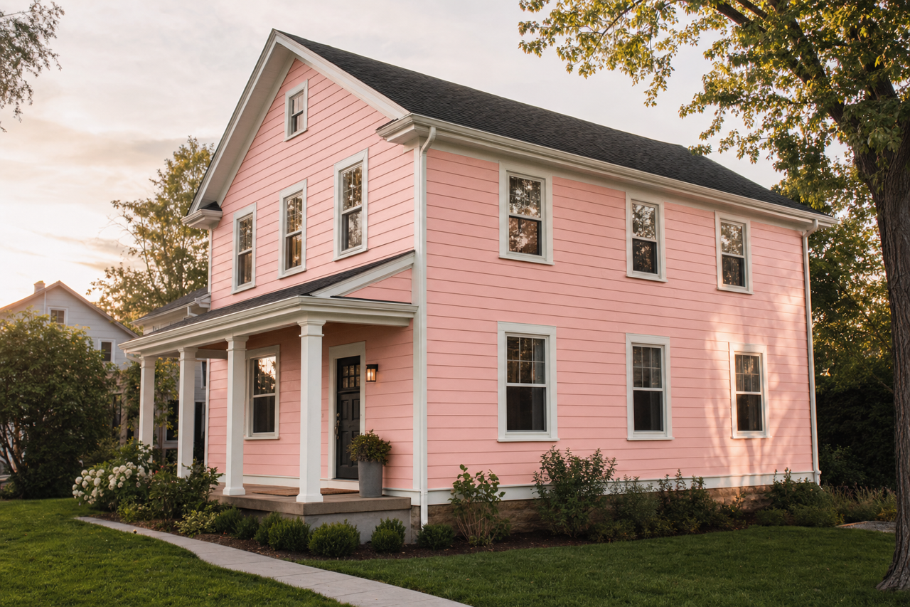 Sweet by Benjamin Moore on exterior