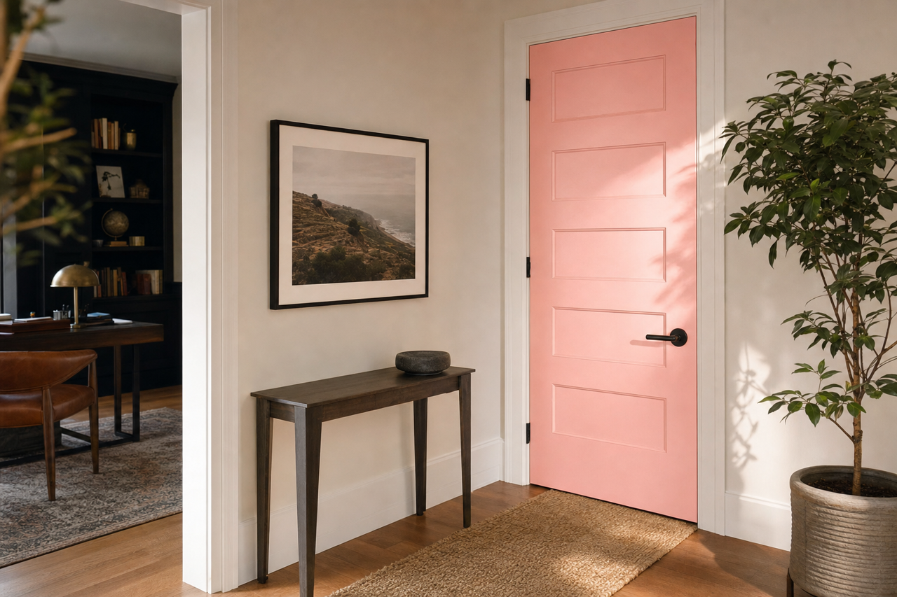 Sweet by Benjamin Moore on interior-doors