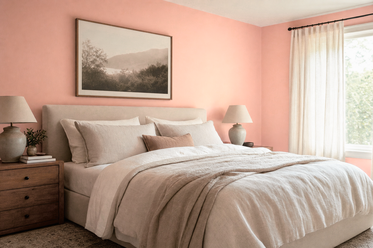 Spring Linen by Valspar on interiors