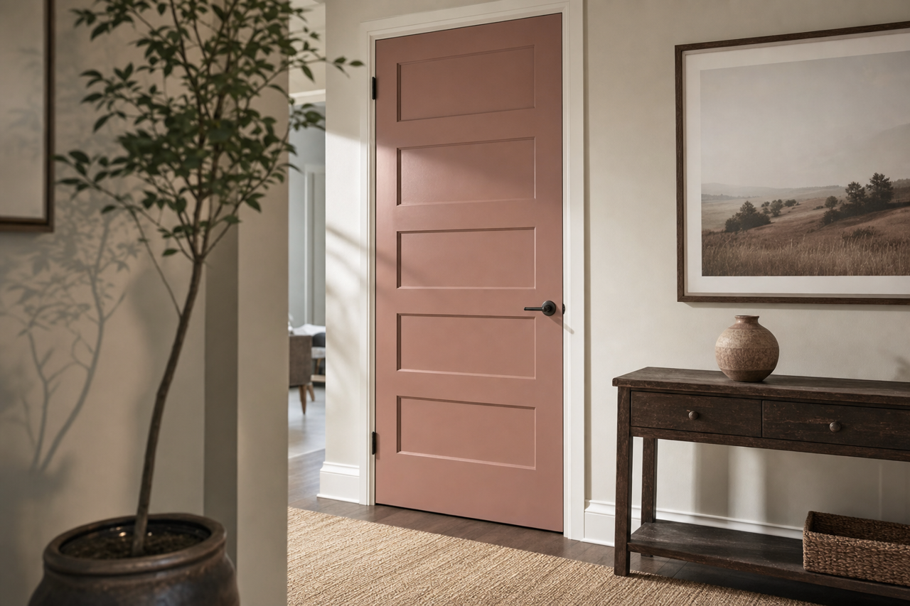 Antique Farmhouse by Valspar on interior-doors