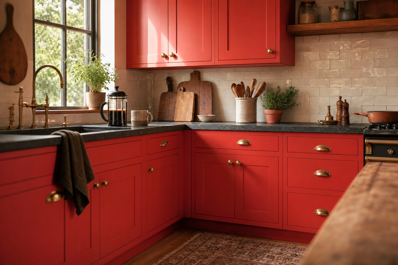 Million by Benjamin Moore on cabinets