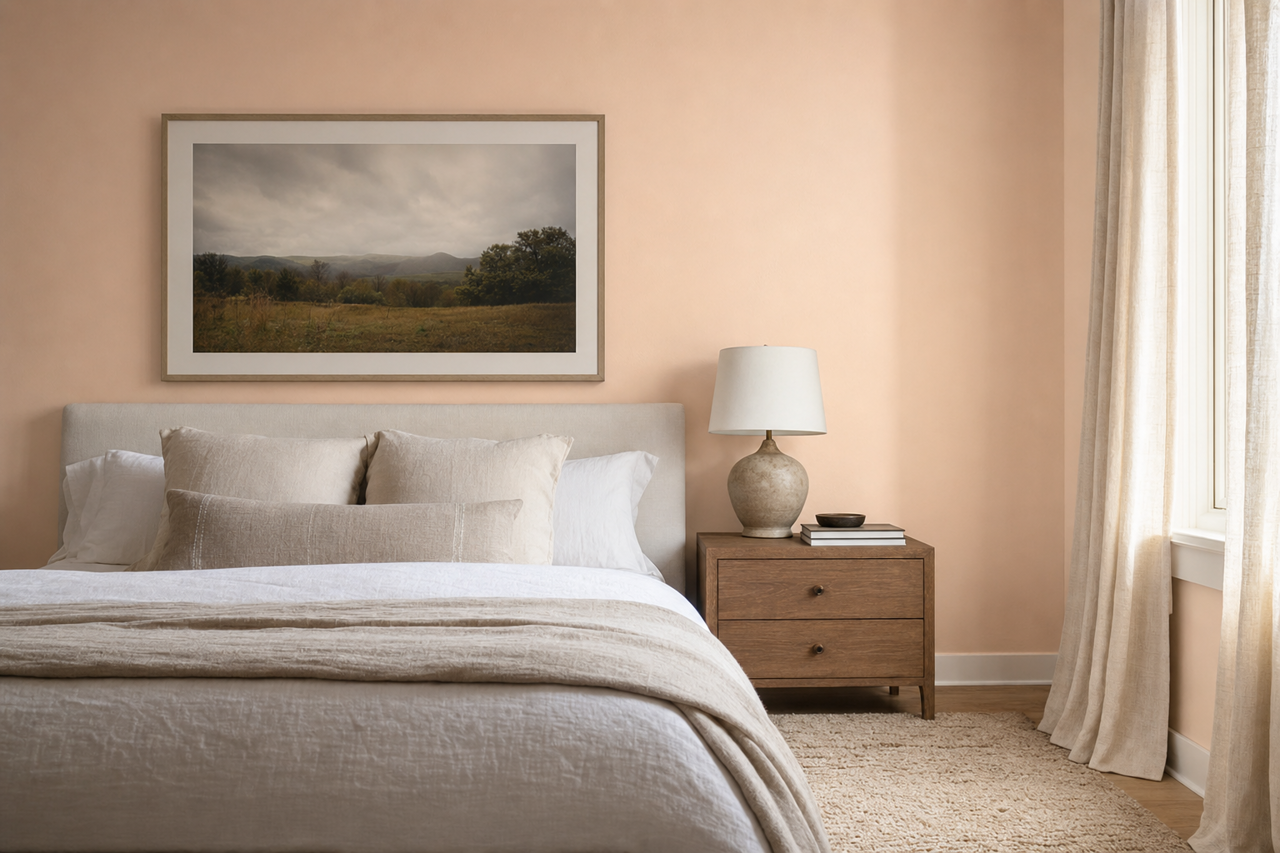 Champagne Glee by Valspar on interiors