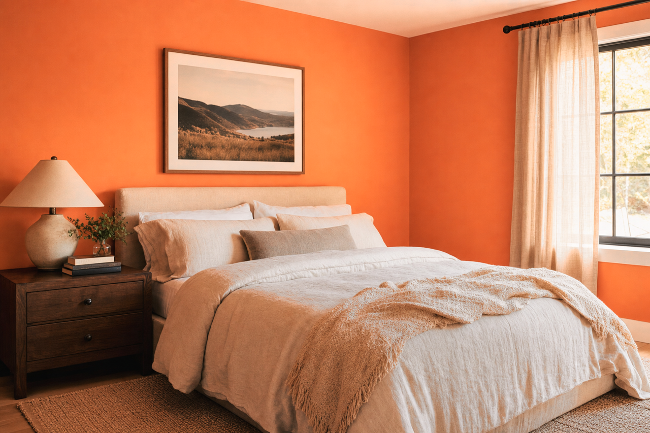 Autumn Glimmer by Valspar on interiors