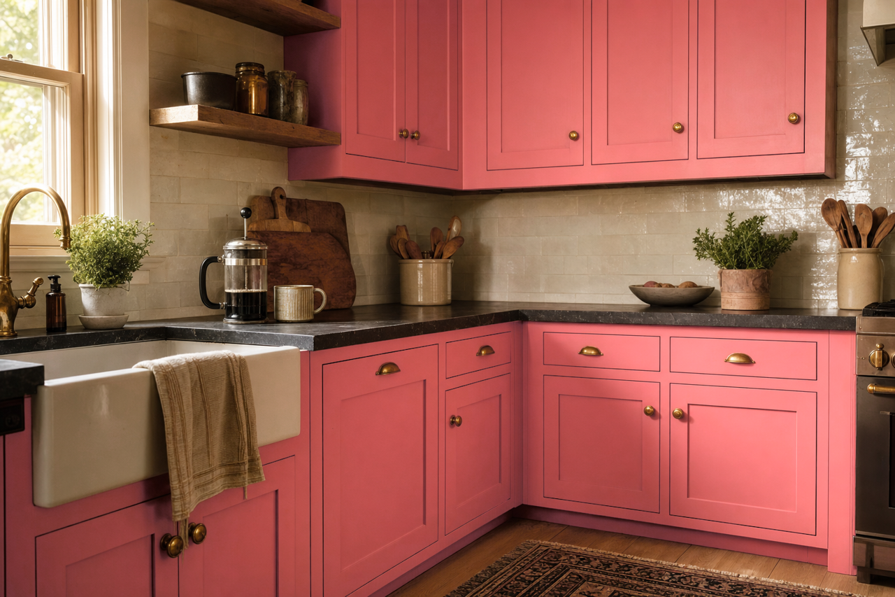True by Benjamin Moore on cabinets
