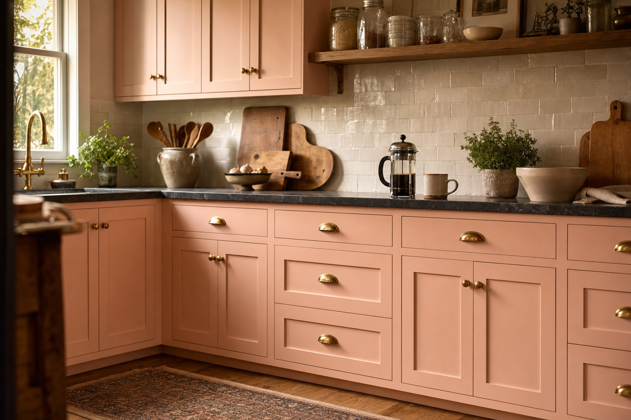 Snow Pa by Valspar on cabinets
