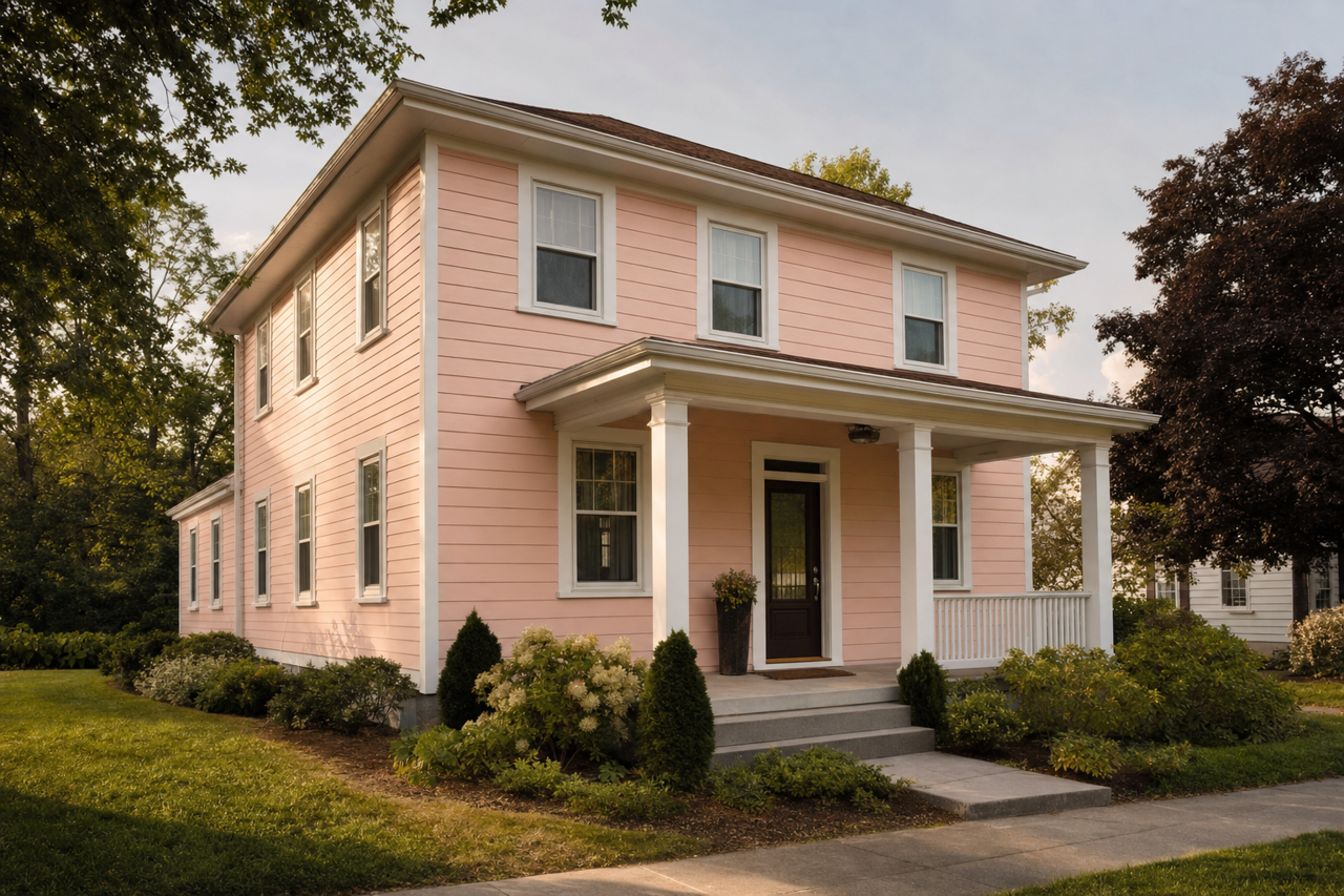 Snow Pa by Valspar on exterior