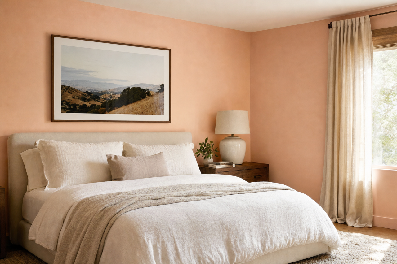 Snow Pa by Valspar on interiors
