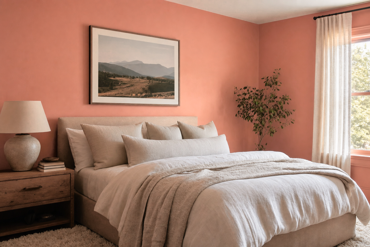 Terra Earth by Valspar on interiors