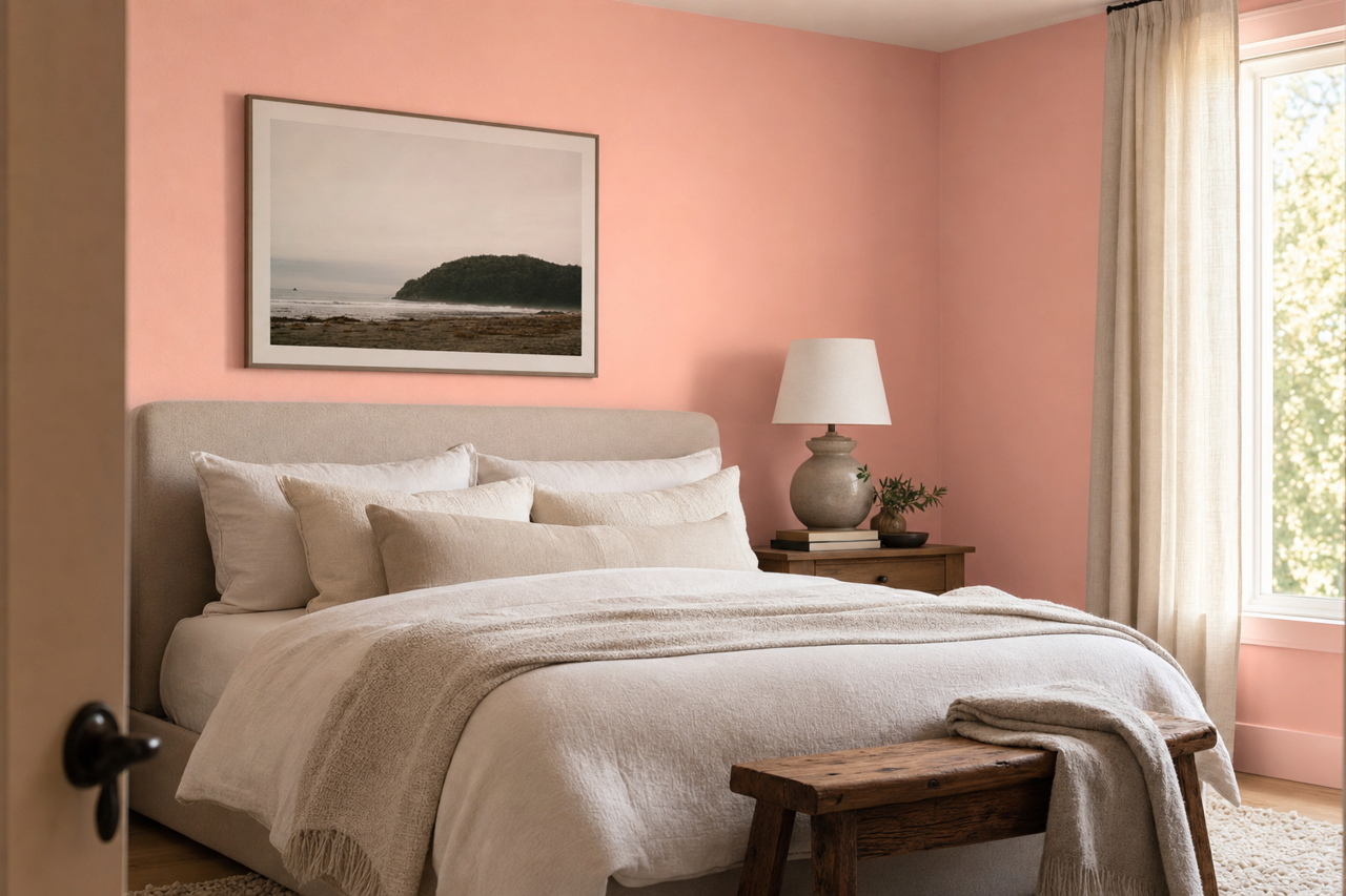 Exotic by Benjamin Moore on interiors