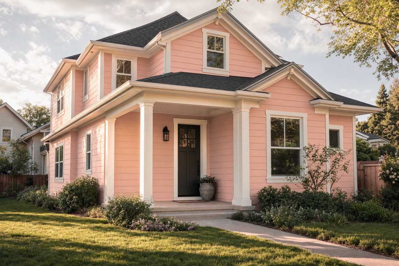 Arizona Dust by Valspar on exterior