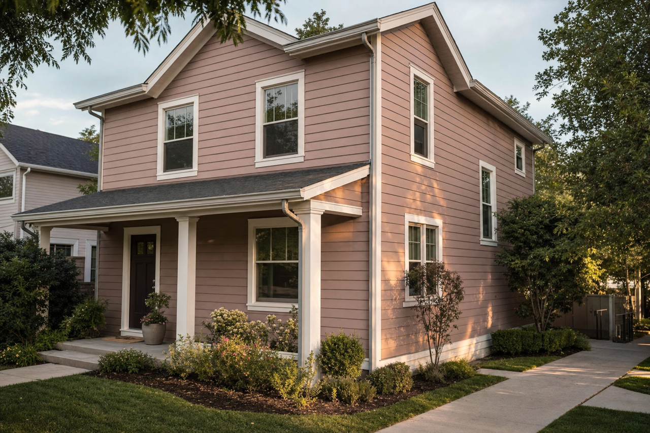Navajo Horizon by Valspar on exterior