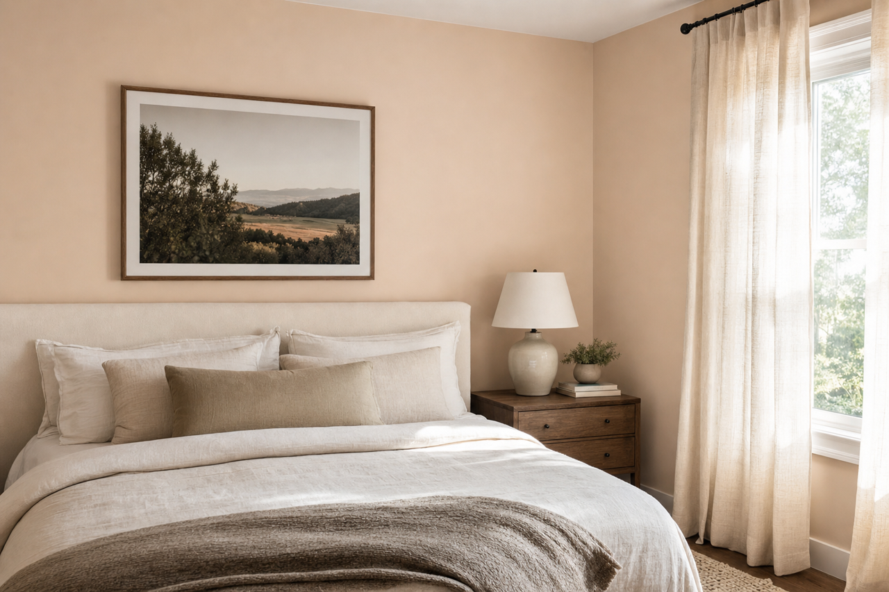 Sand Storm by Valspar on interiors