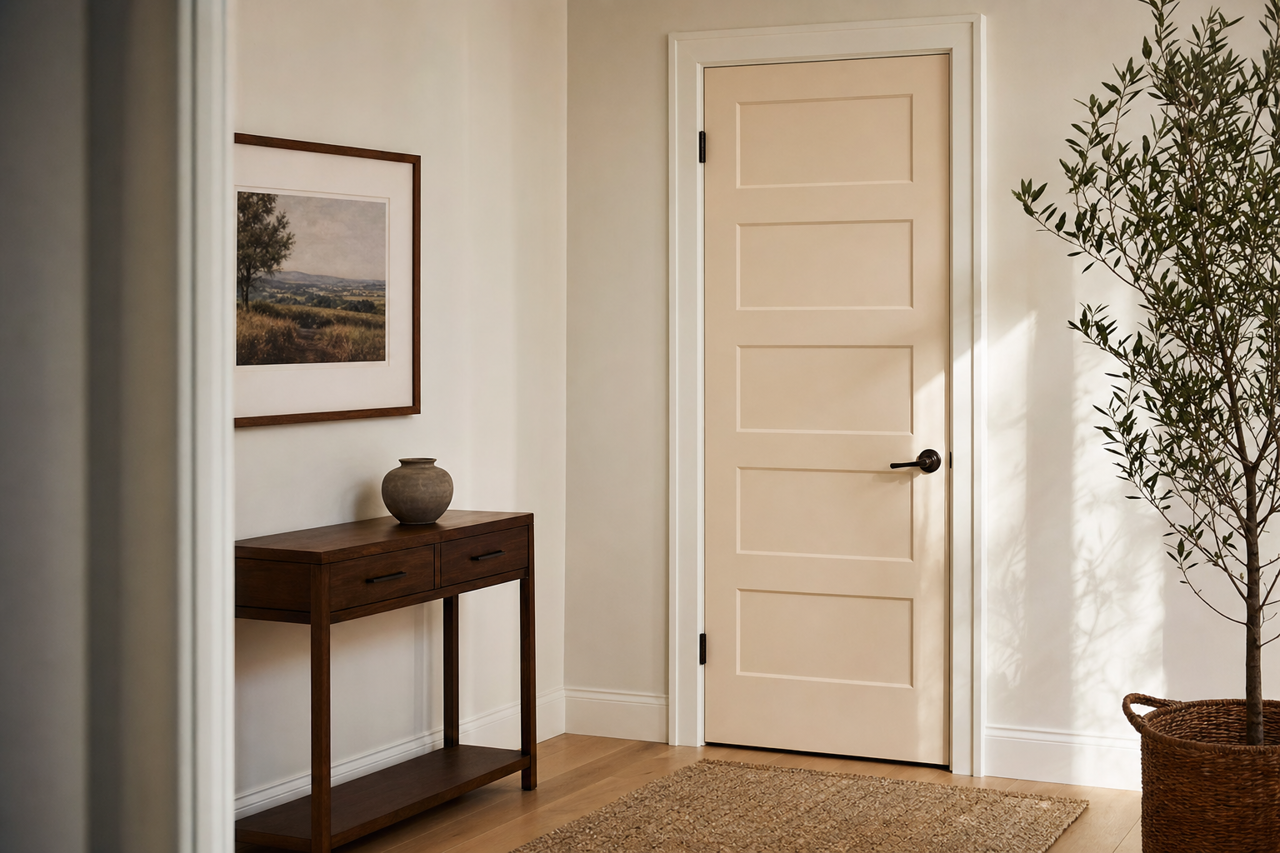 Balance by Valspar on interior-doors