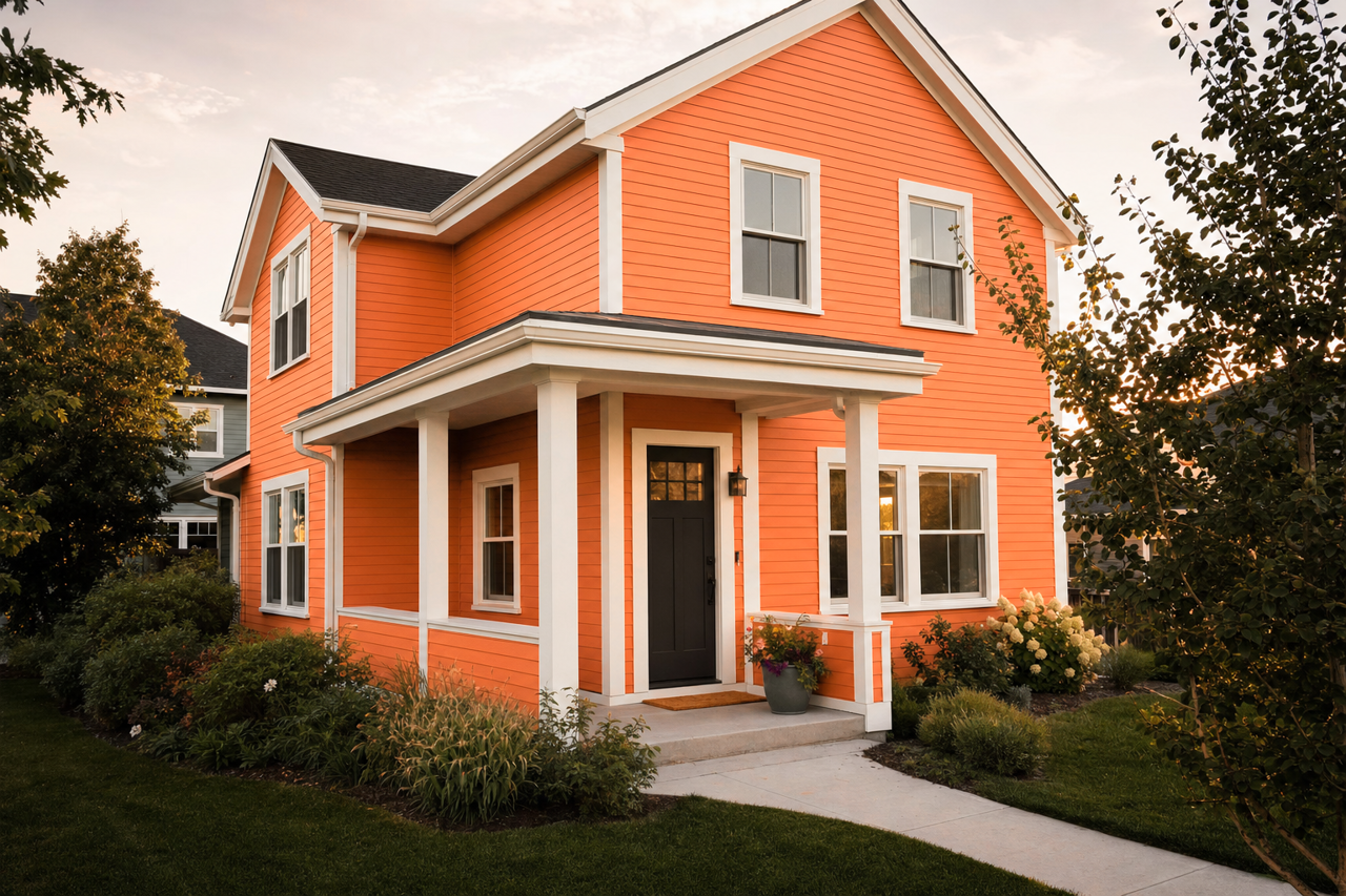 Autumn Gala by Valspar on exterior