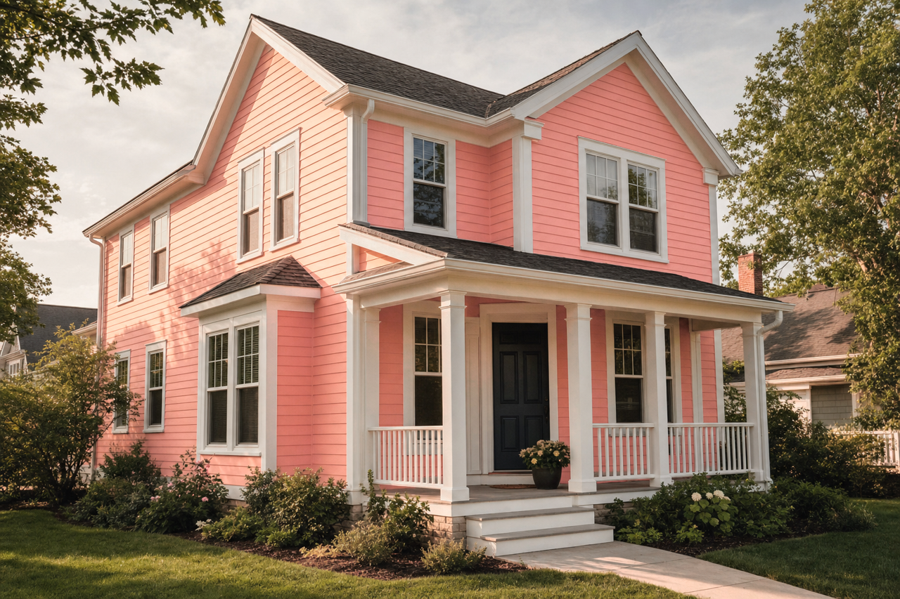 Coral Reef by Valspar on exterior