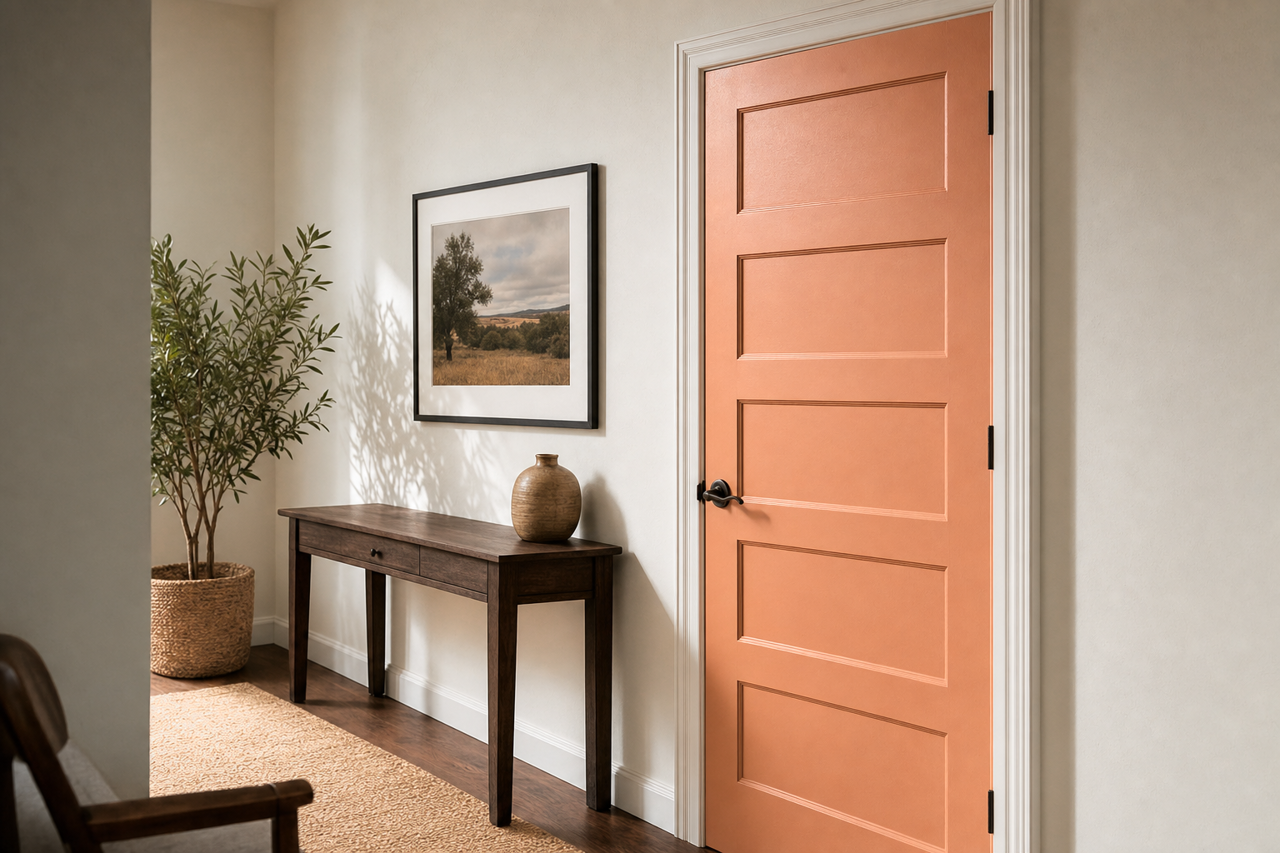 Laredo by Valspar on interior-doors