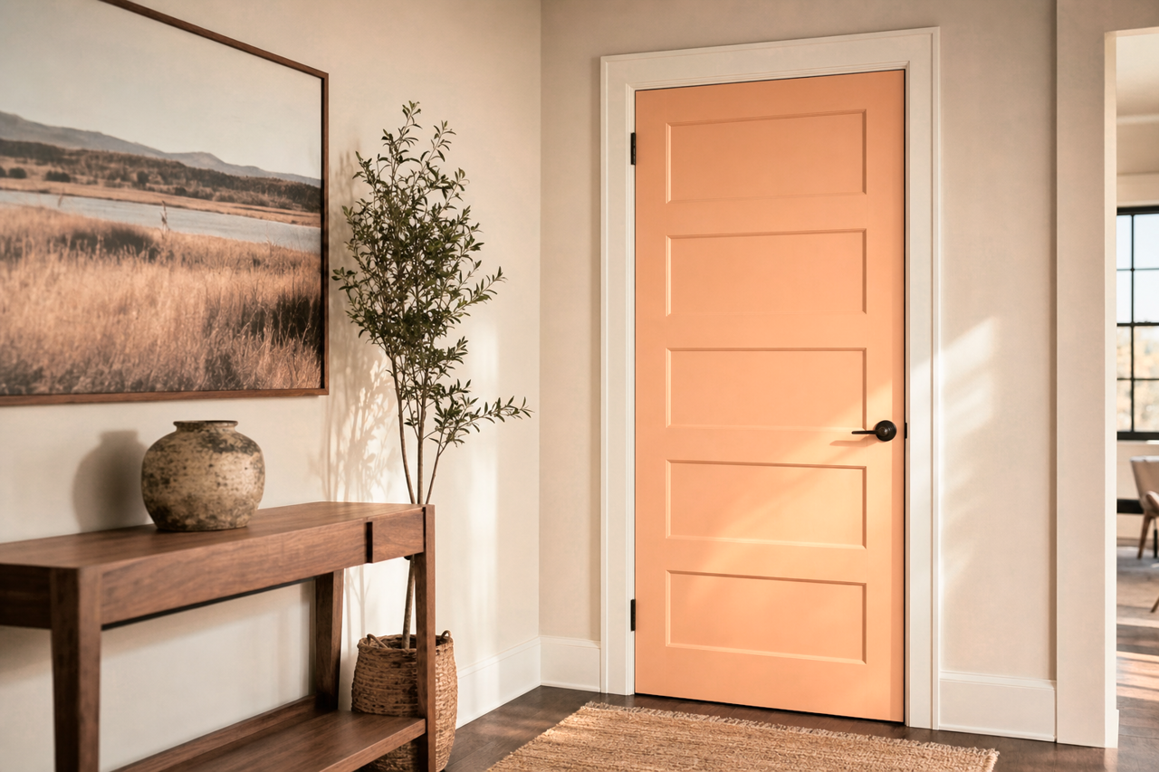 Sandbar by Valspar on interior-doors