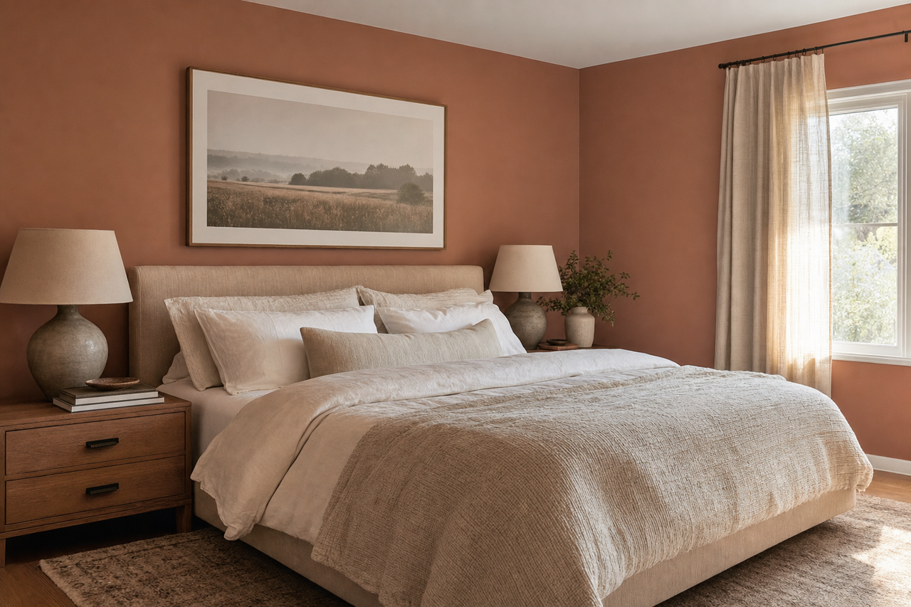 Italian Roast by Valspar on interiors