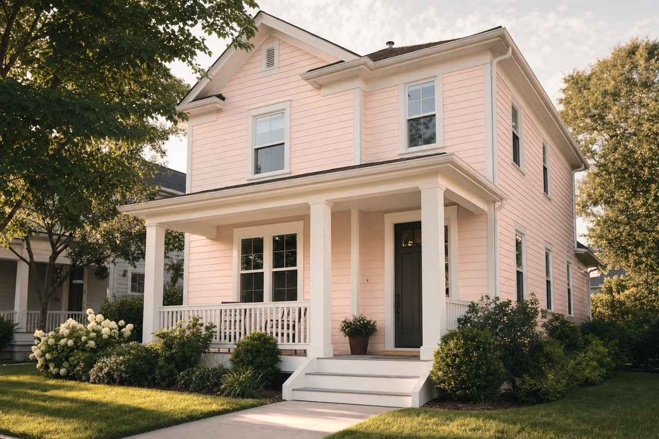 Mesa Sand by Valspar on exterior