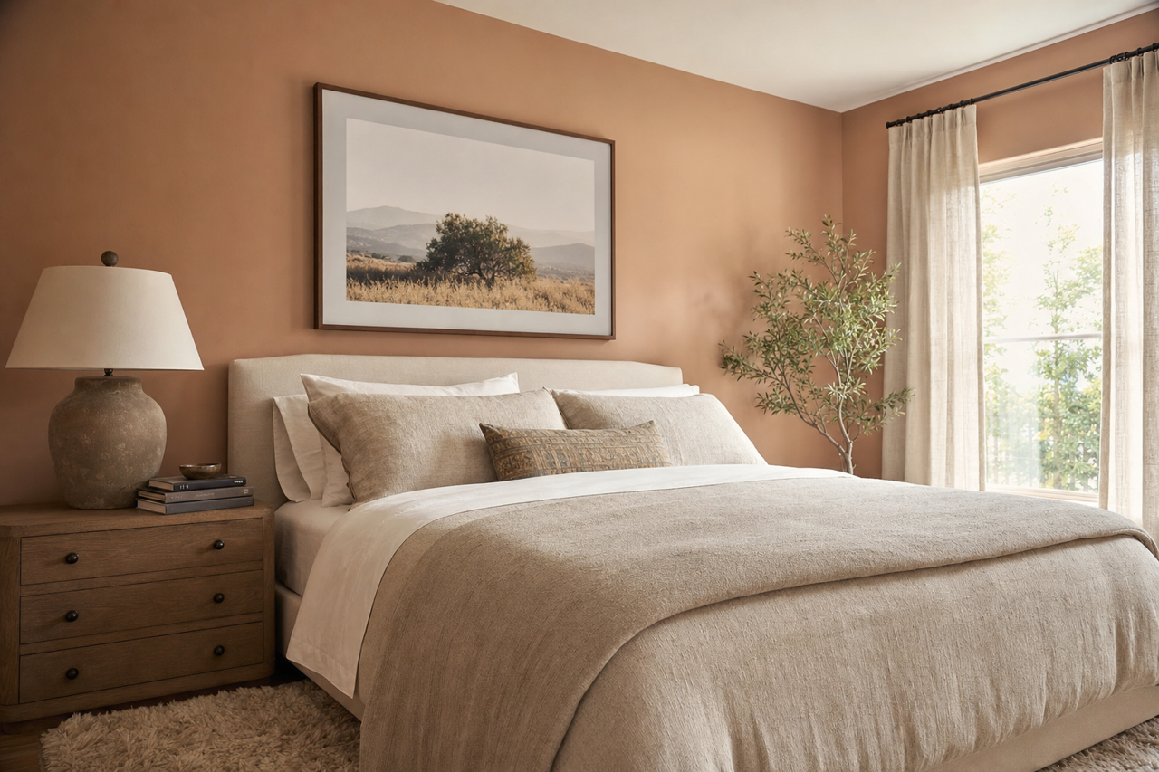 Fudgecicle by Valspar on interiors