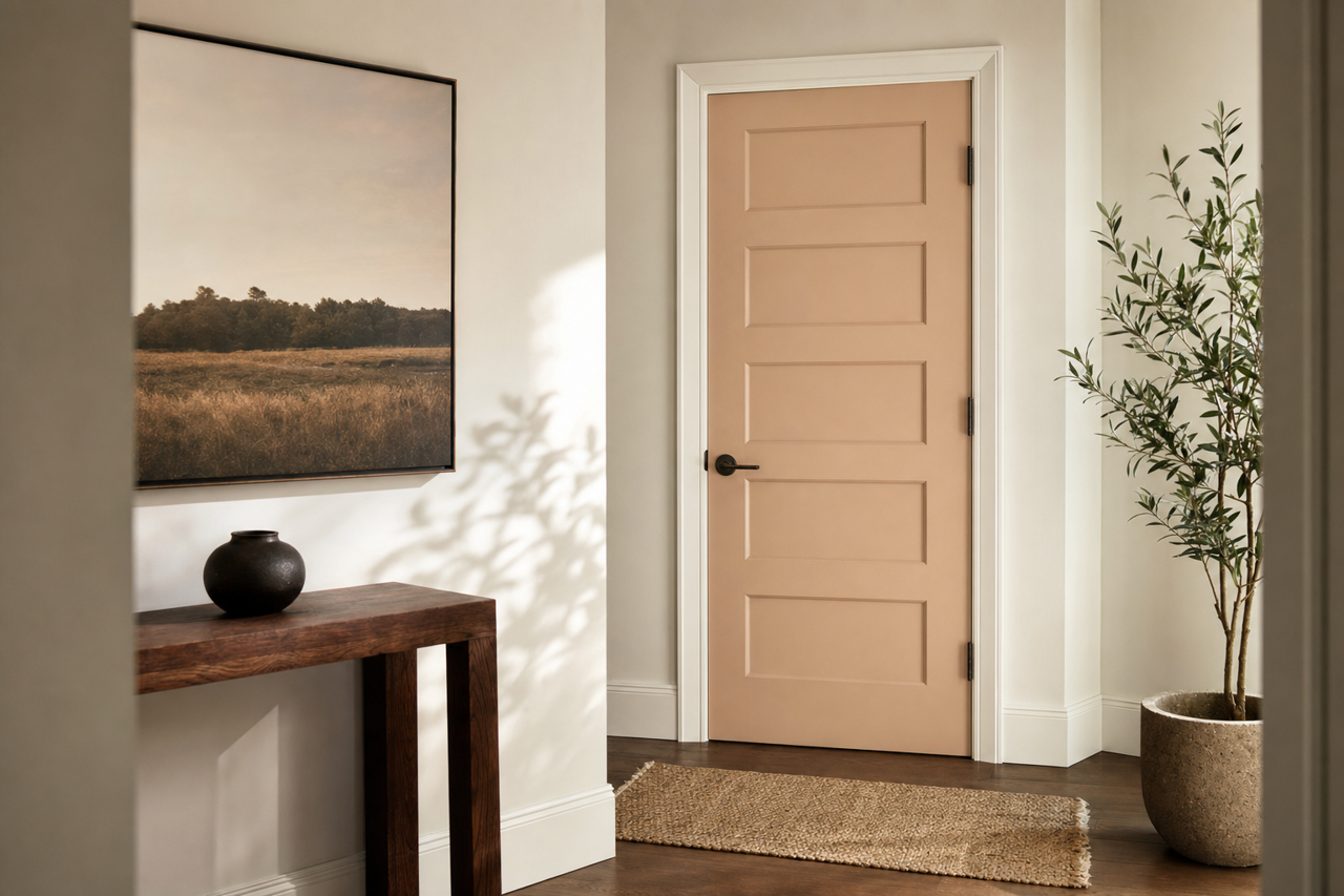 Dust Bunny by Valspar on interior-doors