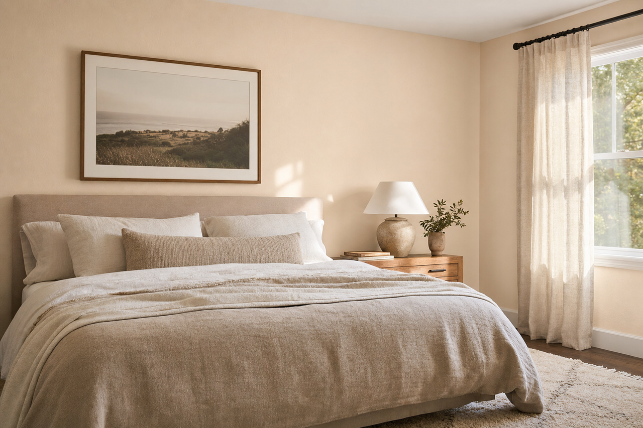 Bungalow White by Valspar on interiors