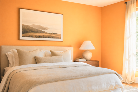 Orange Ice by Valspar