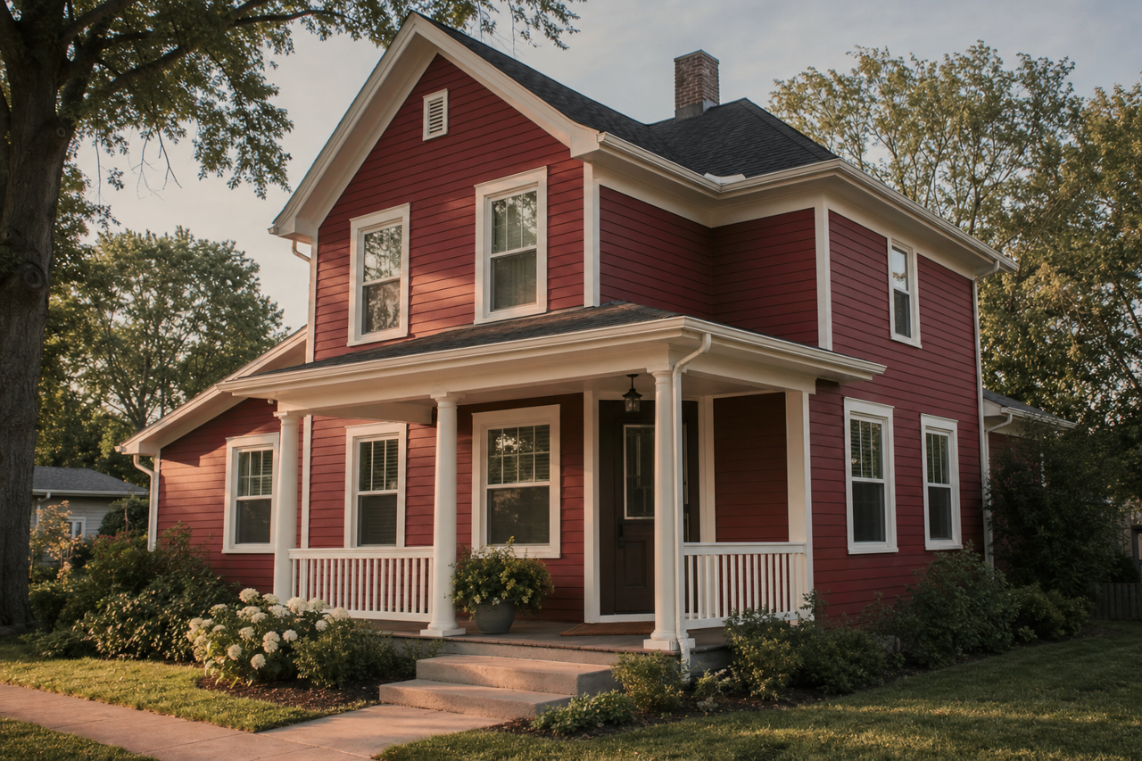 Hot by Benjamin Moore on exterior