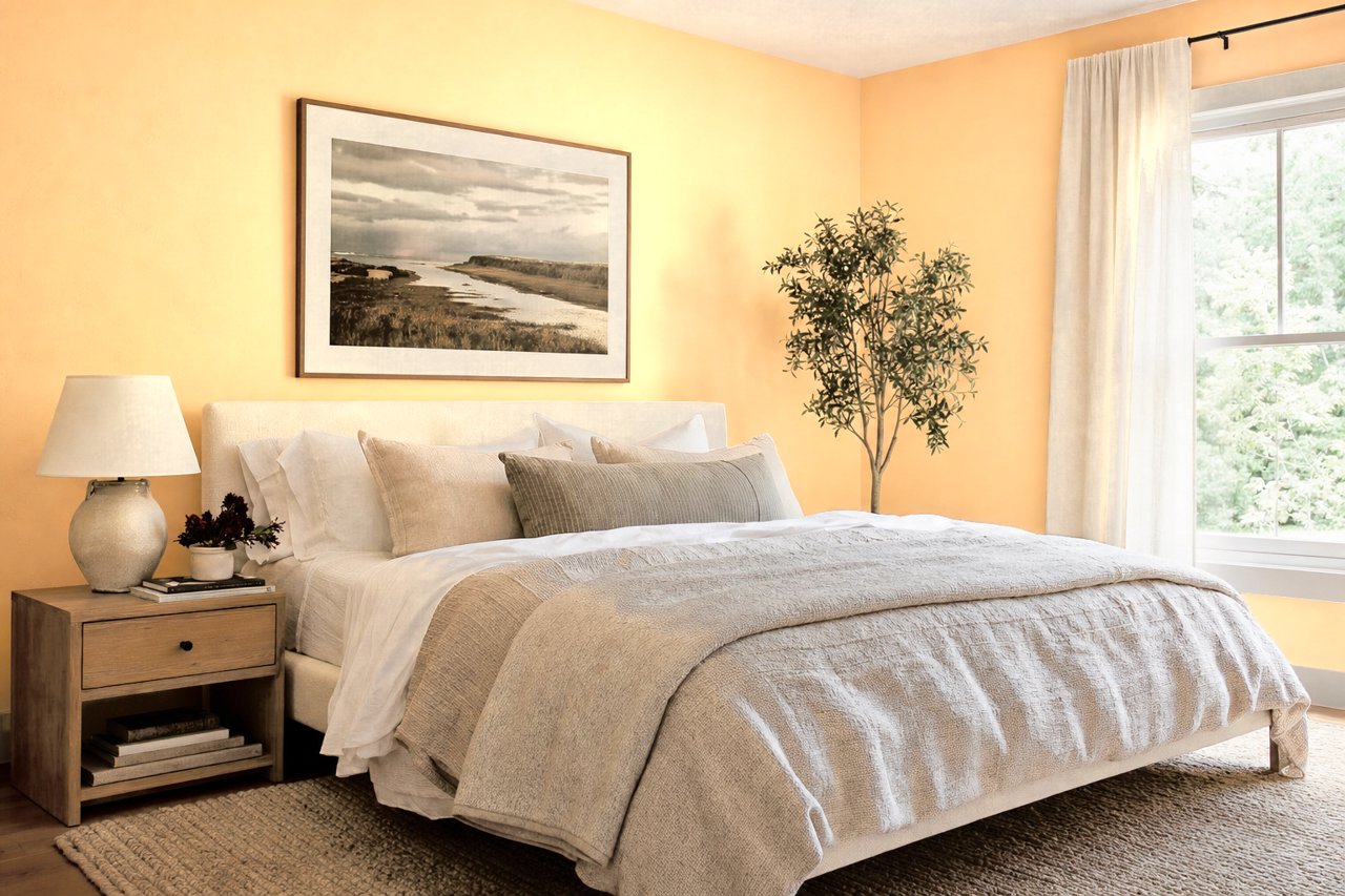 Sand Swept by Valspar on interiors