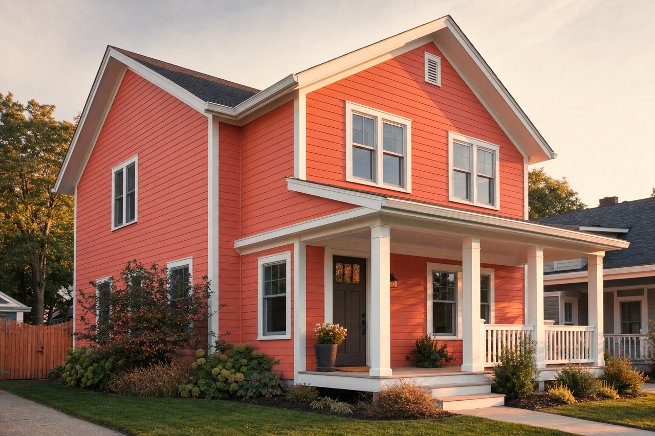 Roasted Pumpkin by Valspar on exterior