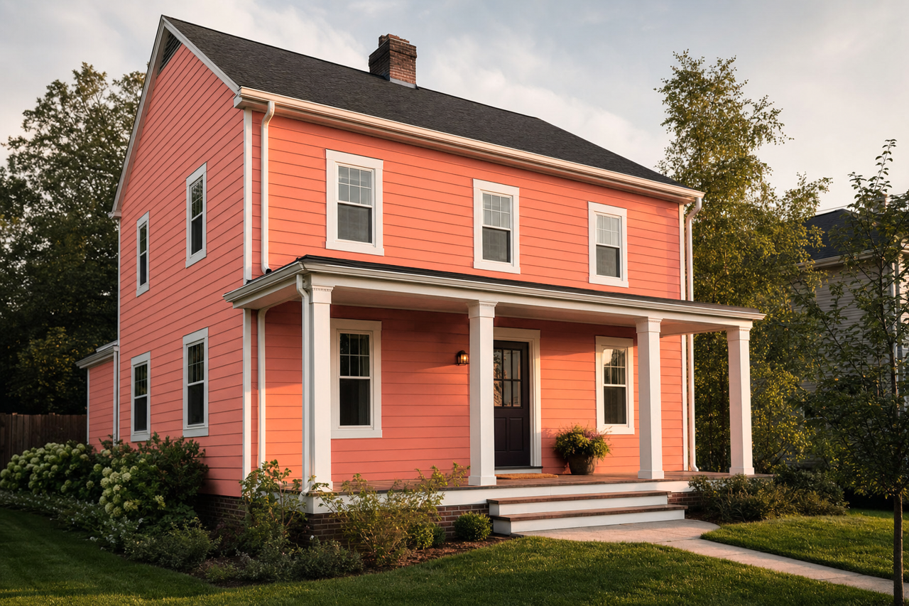 Spanish Dancer by Valspar on exterior