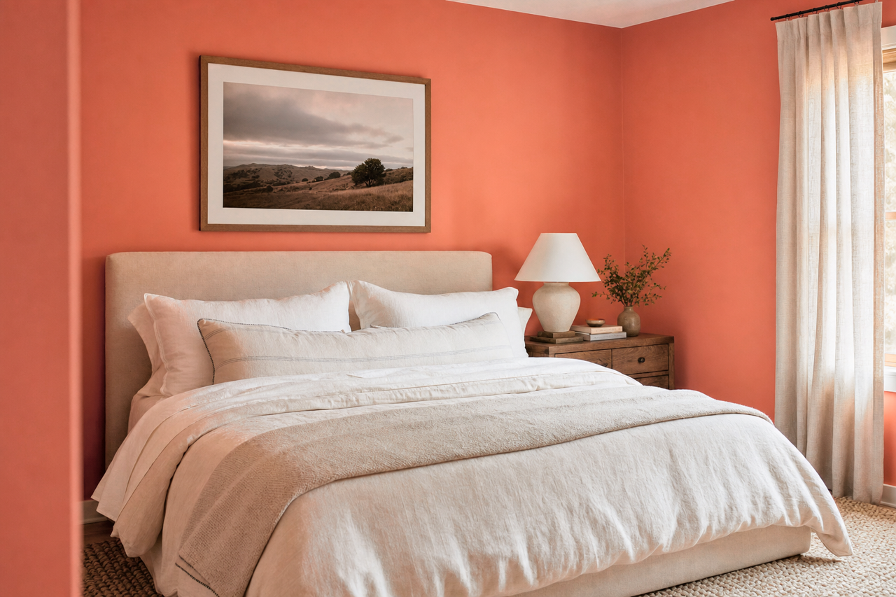 Spanish Dancer by Valspar on interiors