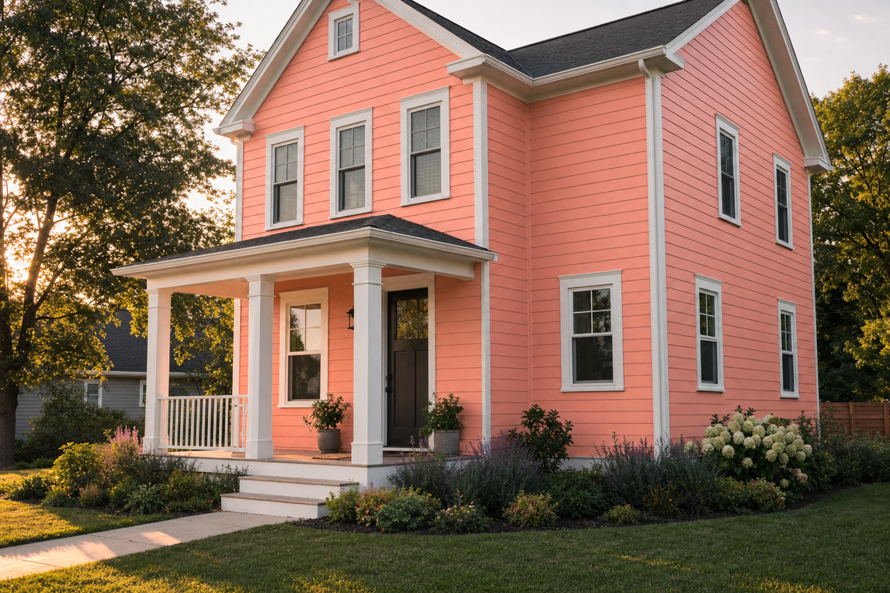 Sweetly Singing by Valspar on exterior