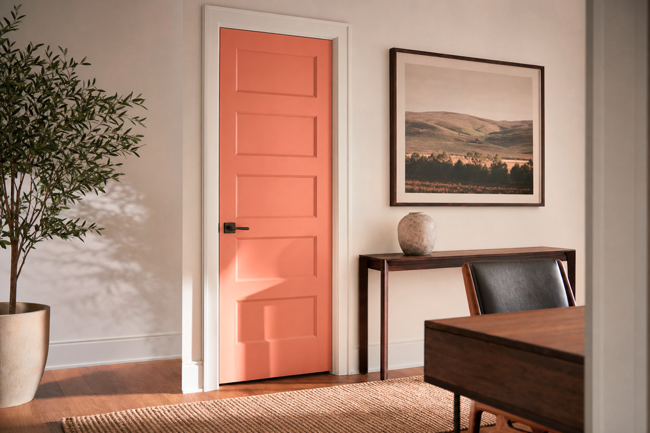 Sweetly Singing by Valspar on interior-doors