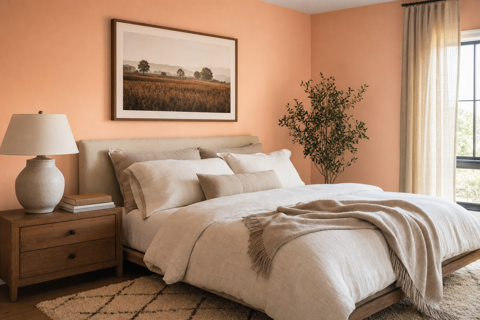 Coral Peach by Valspar