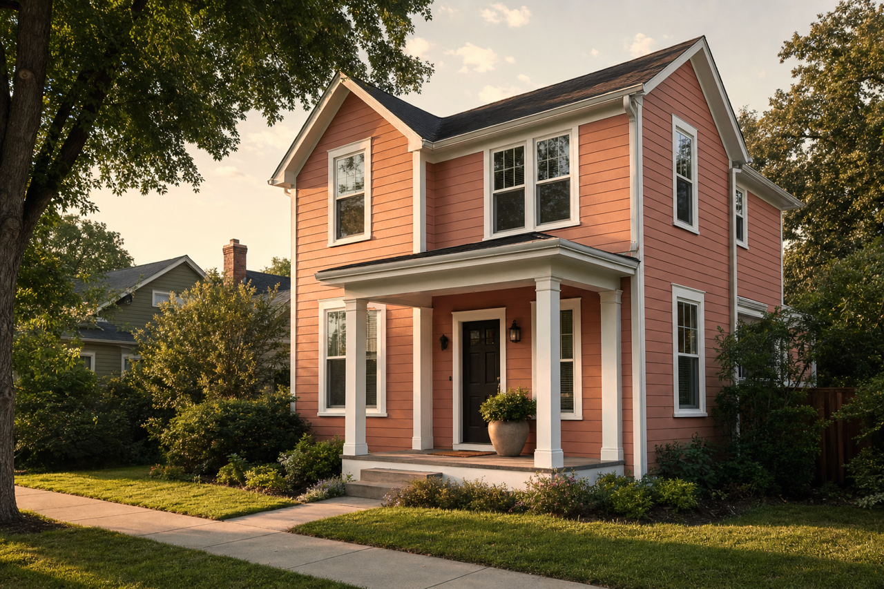 Mesabi Copper by Valspar on exterior