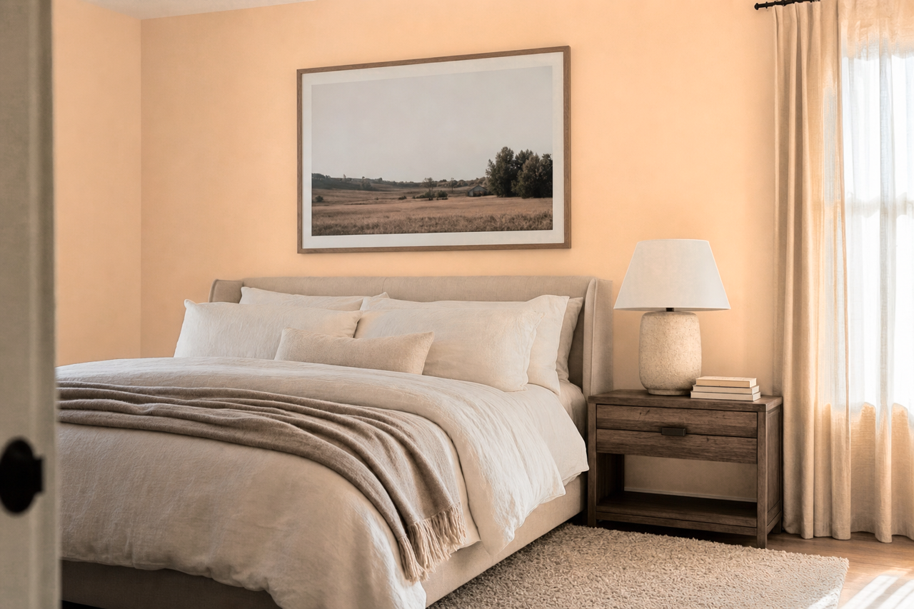 Antelope by Valspar on interiors